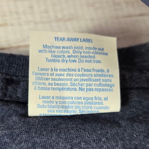 Mommy Shark Heather Blue Tee Shirt sz Small - Picture 3 of 6